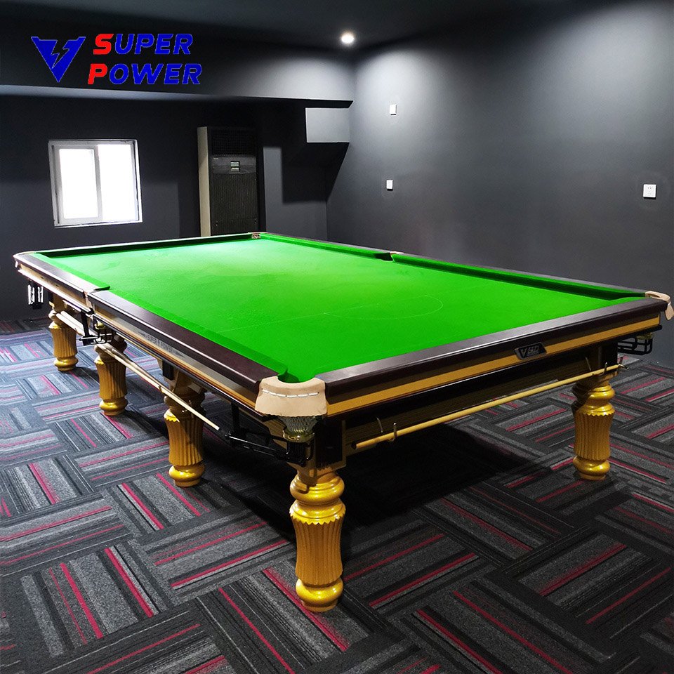 Factory wholesale top quality tournament 12ft 4.5cm slate snooker table 10ft english style snooker table