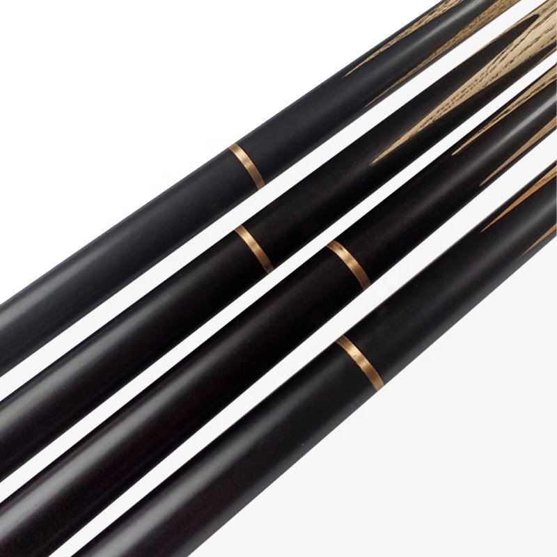3/4 Brass Jointed Snooker Billiard Cue Stick Ash Shaft 3-Piece Tips 10mm Snooker Cue