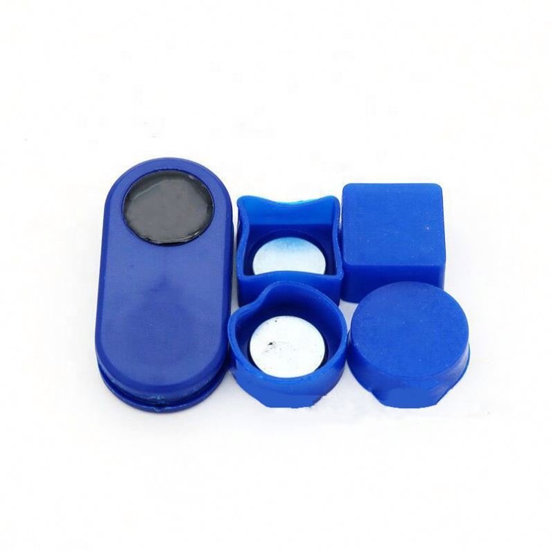 Premium Billiard Snooker Pool Cue Accessary Chalks Clip Magnetic Chalk Holder for Round Square Shape Chalk