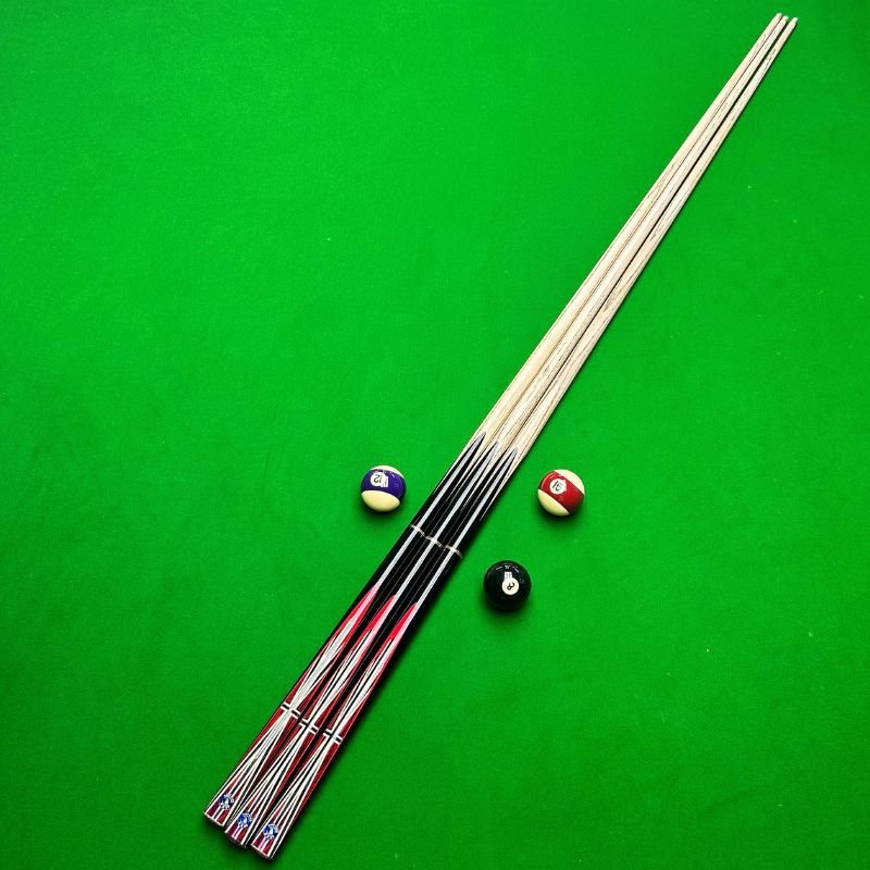 High Quality 9/10/13mm Ash Steel Brown Snooker Cue Pool Stick for Snooker/Billiard Tables 3/4 Jointed 1/2 cue stick