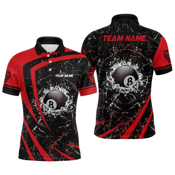 Custom Billiards Shirt snooker Billiards Jersey High Quality Billiards Club Shirt Custom Mens Shirts Sublimation