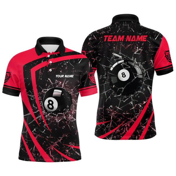 Custom Billiards Shirt snooker Billiards Jersey High Quality Billiards Club Shirt Custom Mens Shirts Sublimation