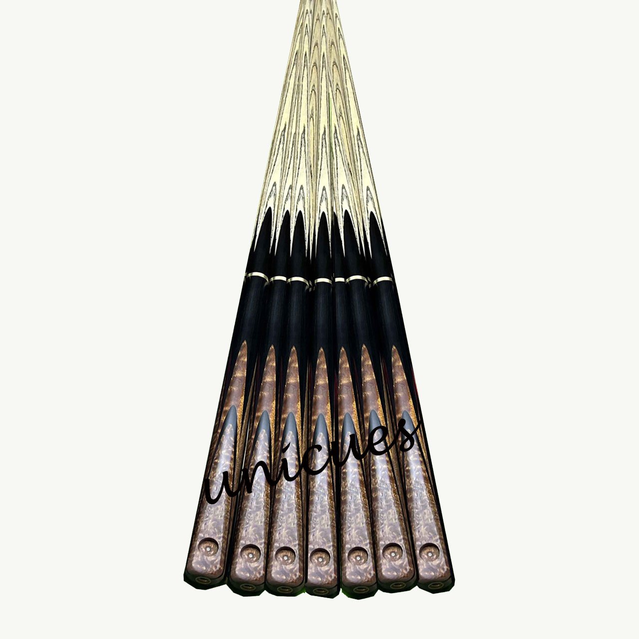 High quality handmade snooker & billiard pool stick snooker cue for omin 1 piece 3/4 jointed 9-10 mm 9mm carbon fiber