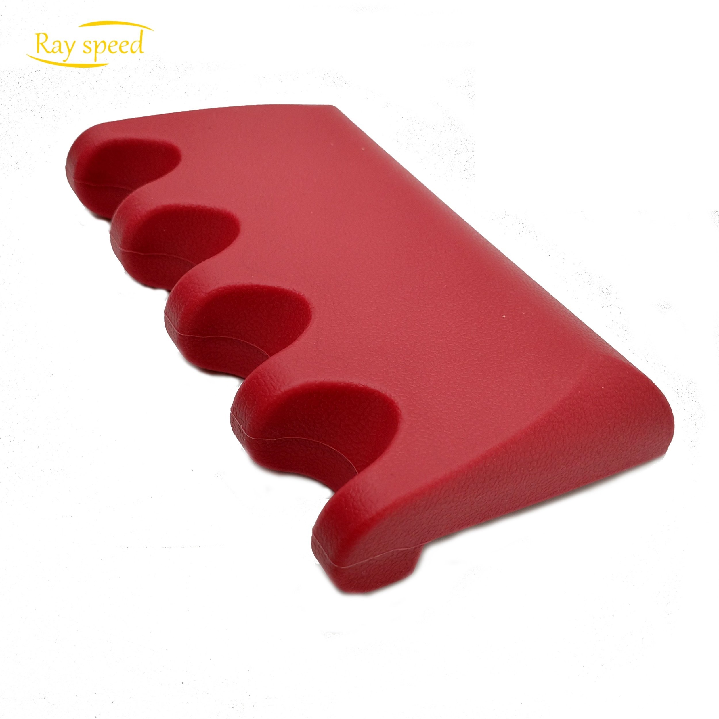 Rayspeed 4 Holes Pool Cue Holder,Portable Pool Stick Holders for Table Pool Cue Rack Claw, Non-Slip Pool Cues Stick Holder Read