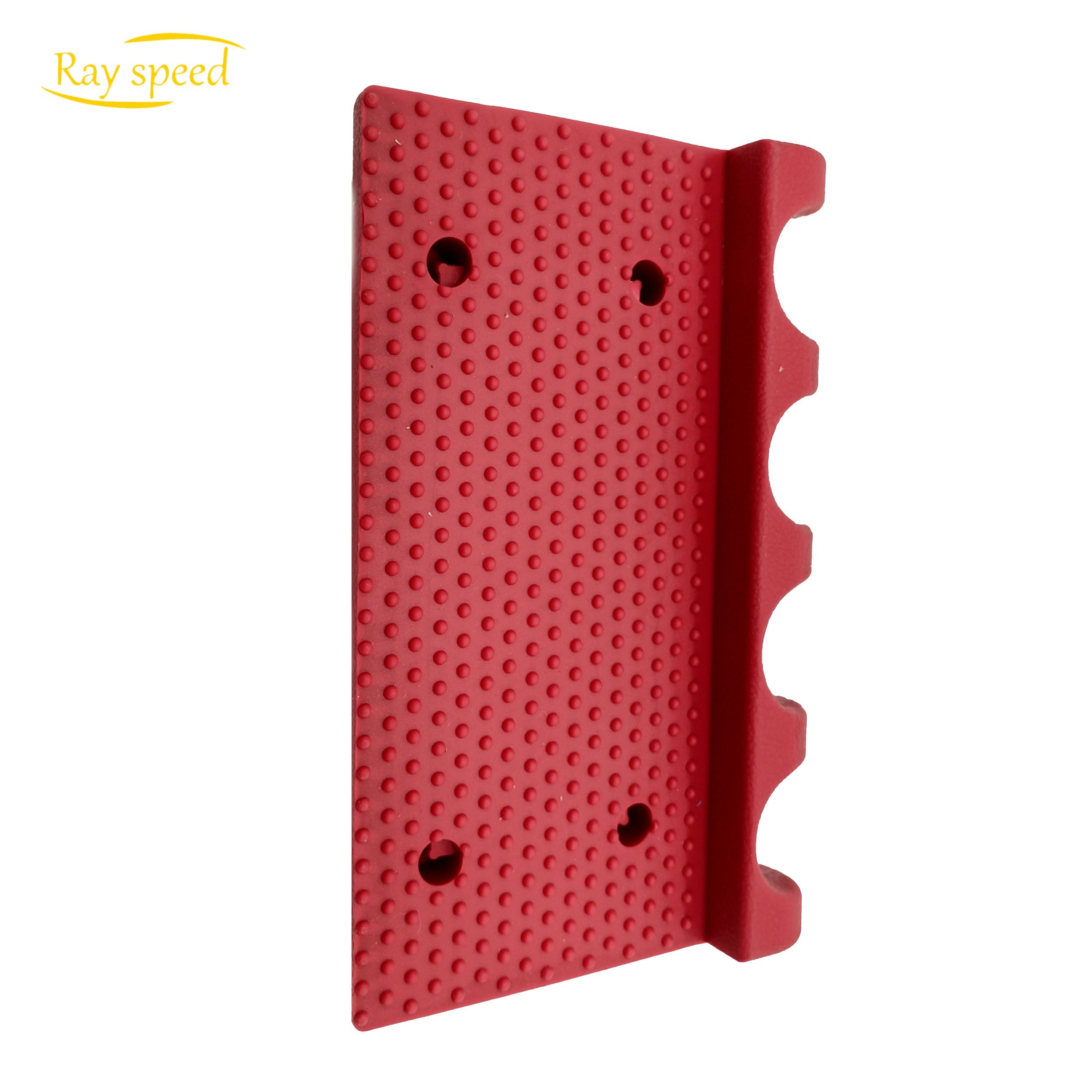 Rayspeed 4 Holes Pool Cue Holder,Portable Pool Stick Holders for Table Pool Cue Rack Claw, Non-Slip Pool Cues Stick Holder Read