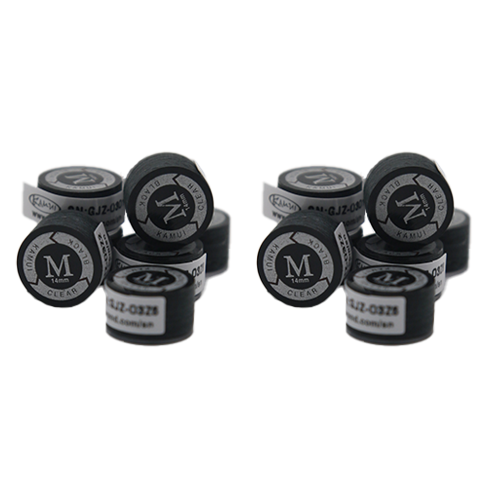 Cueelf kamui Cue ips M 14 mm Clear Tip 50pcs Per Box