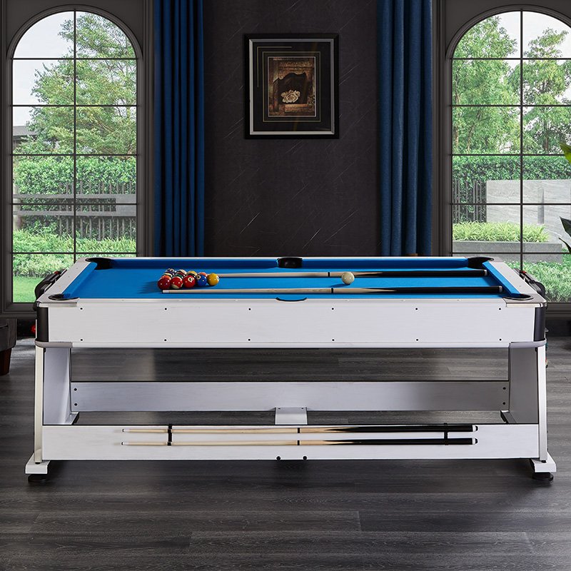 Multi Functional Snooker Billiard 4 in 1 Swivel Pool Table Game Table In Stock