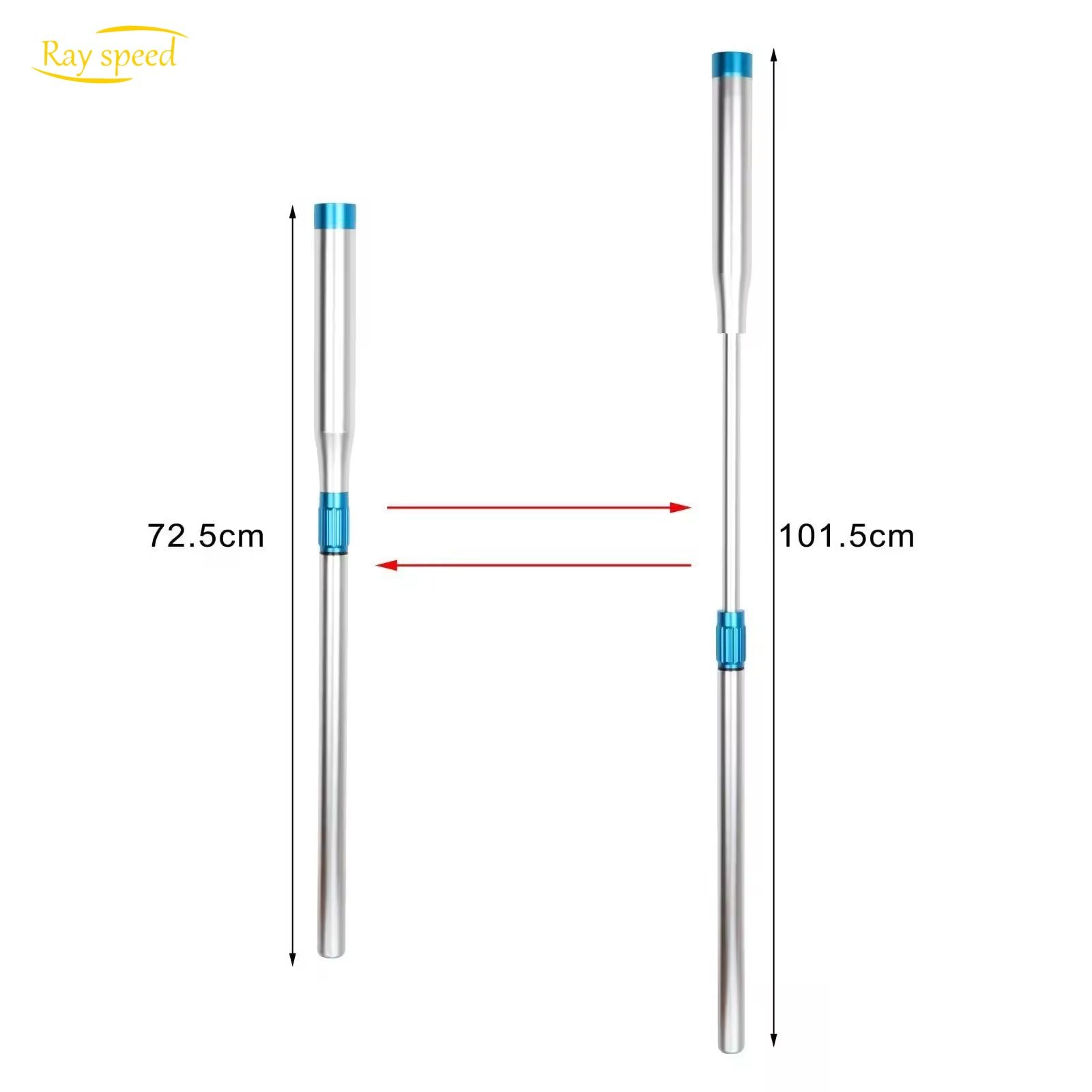 Rayspeed Pool Cues Extension Aluminum Professional Billiard Cue Telescopic Adjustable Extension for Snooker Cues