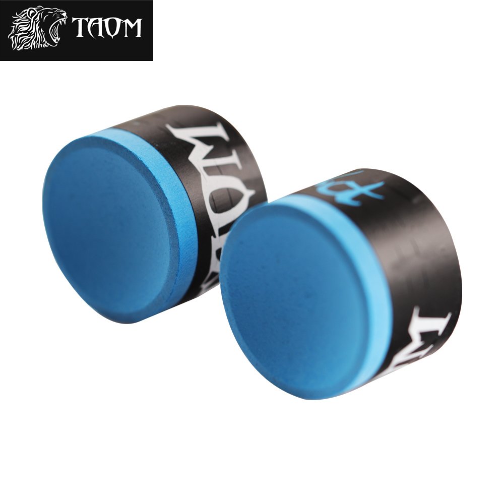 Genuine taom round chalk blue green pink professional billiard accessories