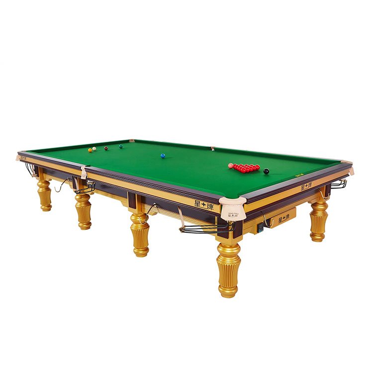 Star XING PAI XW107-12S Dark Brown Snooker Billiard Table 12ft