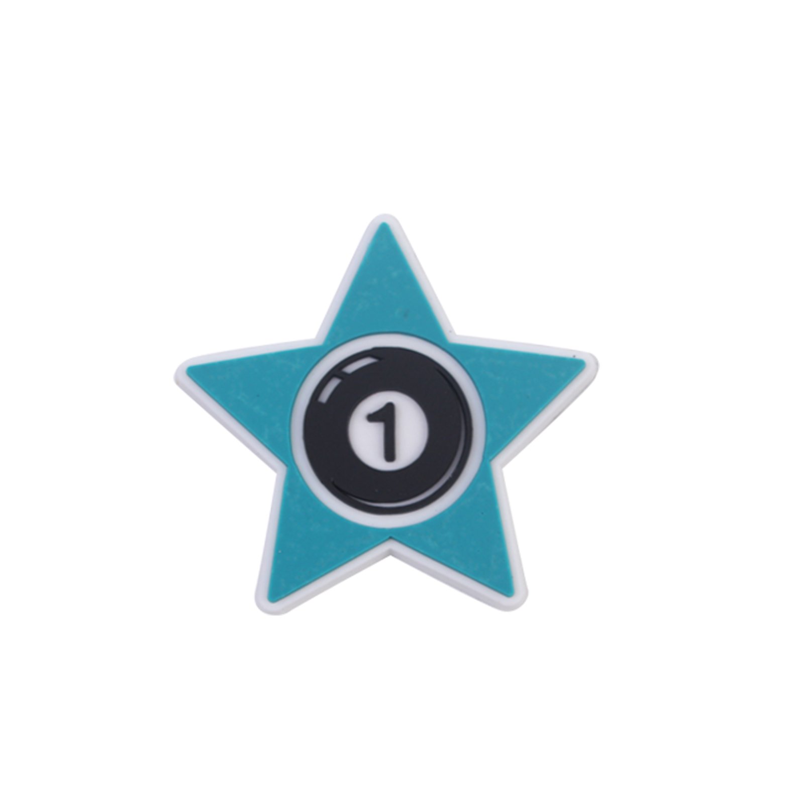 New Arrival Wholesale PVC Design Billiards Snooker Shoe Charms Decoration Custom LOGO Shape Shoe Ornaments Promotion Gifts