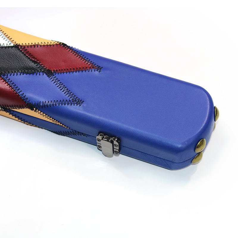 High Quality Leather one Piece Straight Billiard Snooker Pool Cue Stick Case for sale