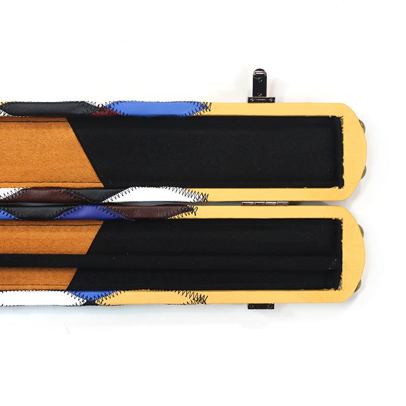 High Quality Leather one Piece Straight Billiard Snooker Pool Cue Stick Case for sale
