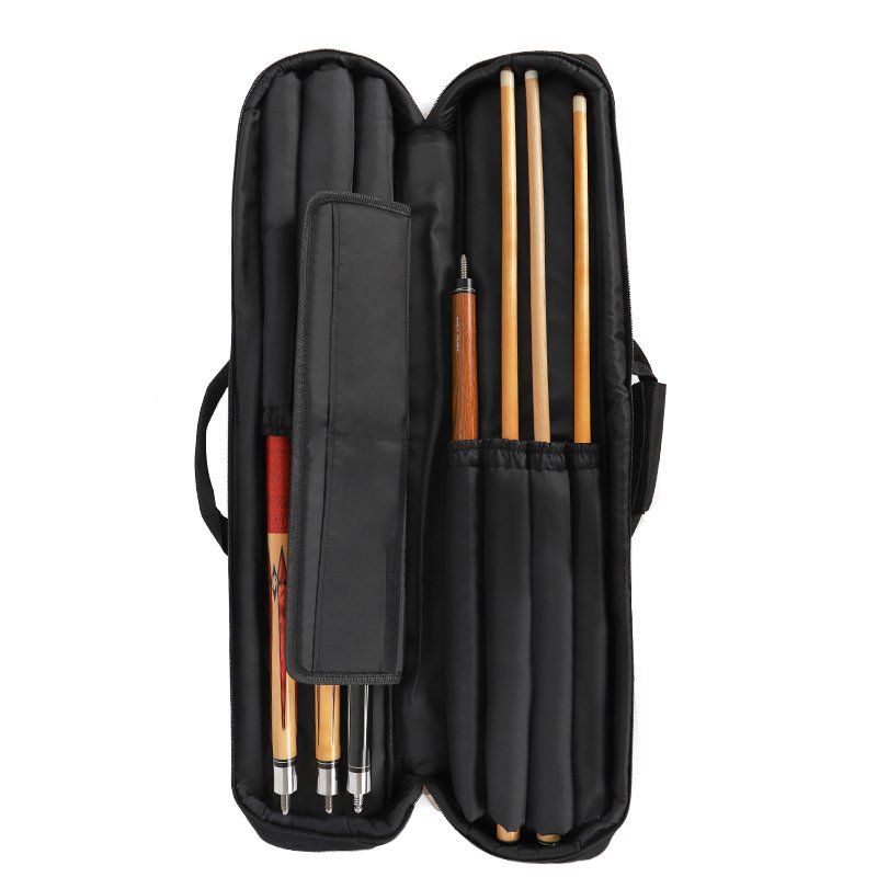 Custom Logo 4B3S Snooker & Billiard Cue Soft Case Adjustable Strap billiard cues bag