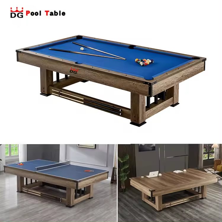 High Quality 3 In 1 Game Table Snooker Game Table Multi Game Billiard Pool Table For Sale