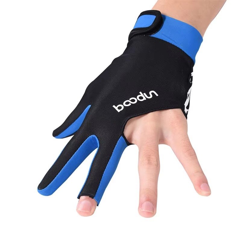 Breathable Custom Billiard Three Finger Gloves High Quality Custom 3 Fingers Snooker Gloves Anti Slip Billiard Gloves For Unisex