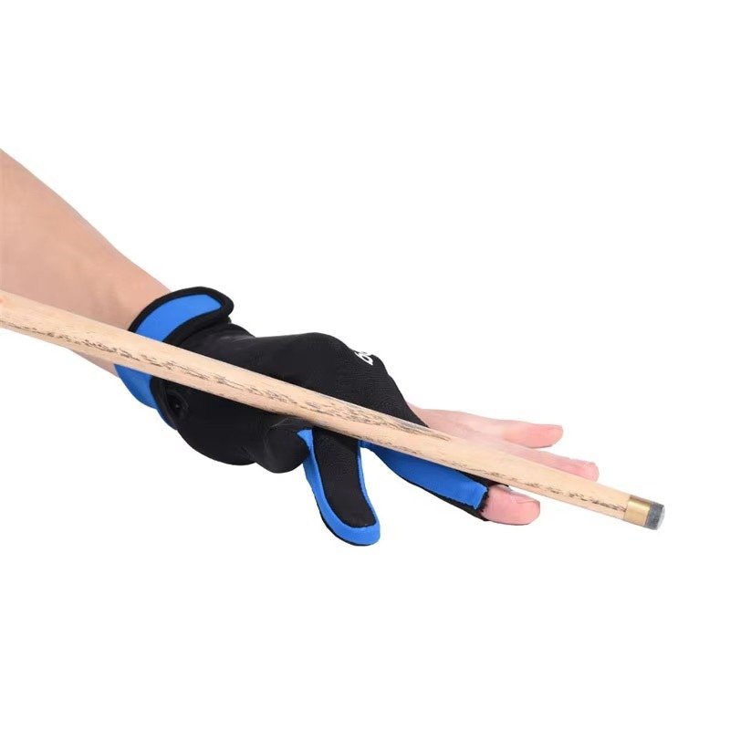 Breathable Custom Billiard Three Finger Gloves High Quality Custom 3 Fingers Snooker Gloves Anti Slip Billiard Gloves For Unisex
