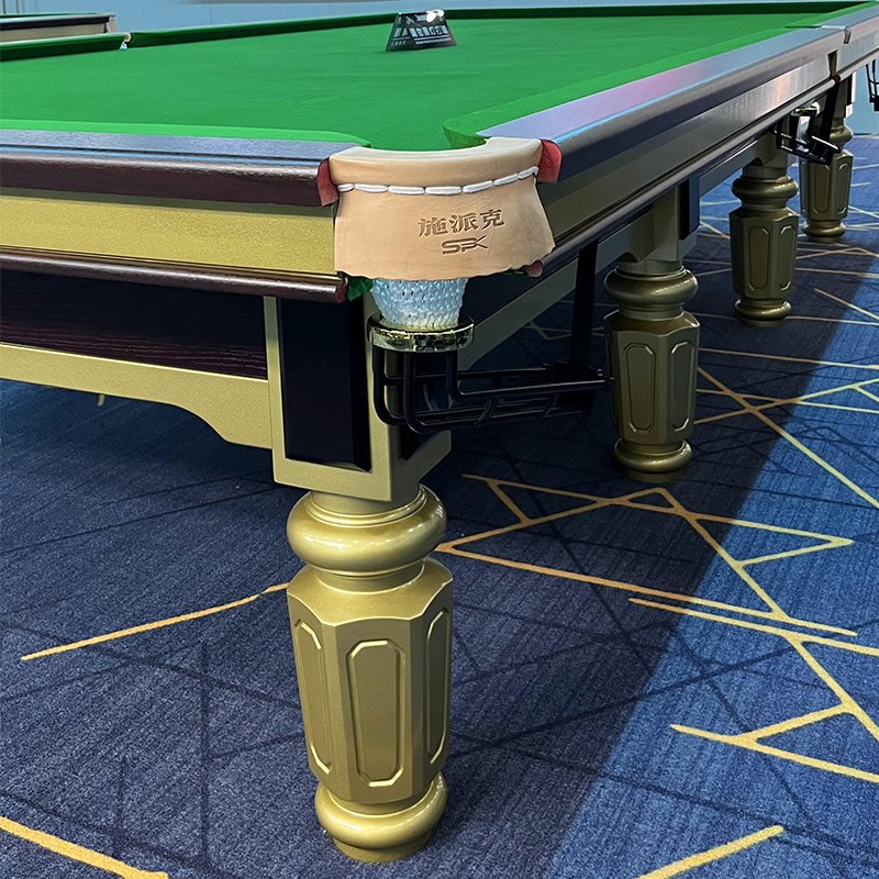 2024 SPKI factory direct sale 9ft customized Chinese black 8 ball billiard pool table for daily entertainment