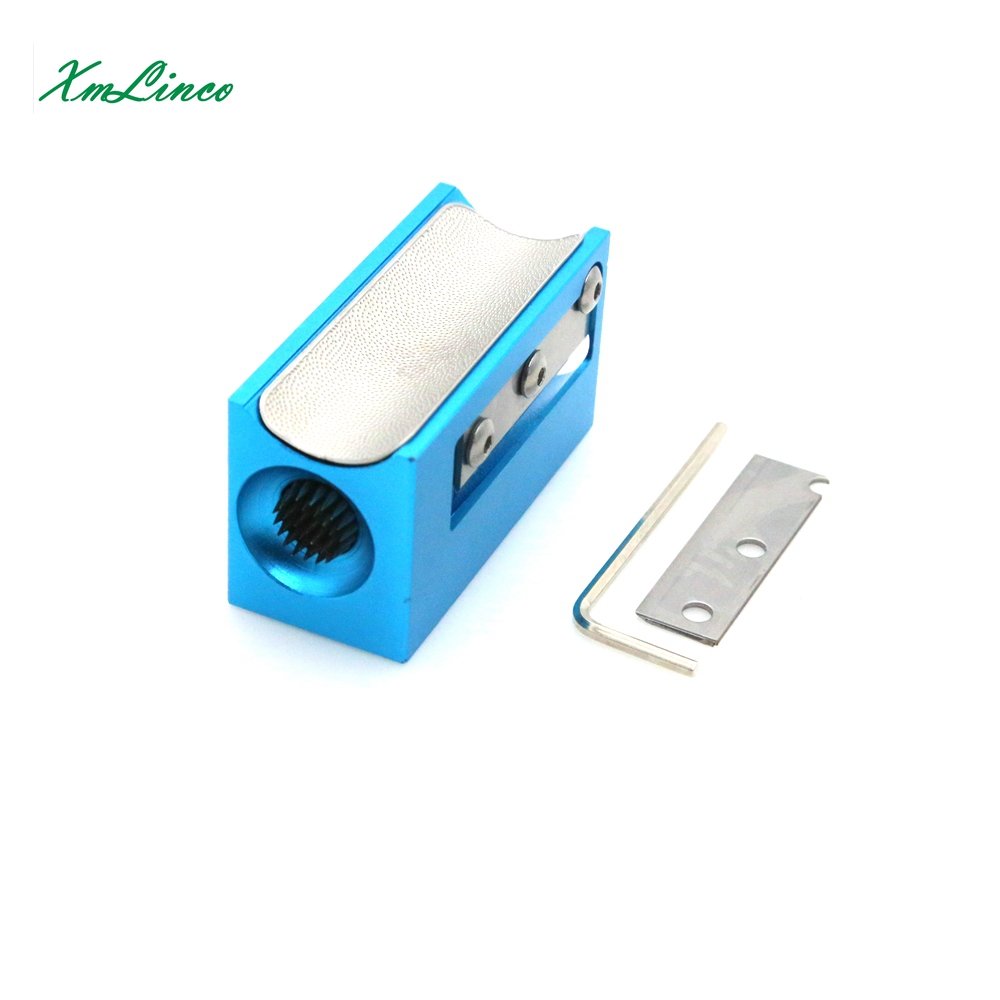 Xmlincos Metal Billiard Pool Cue Stick Tip Shaper Burnisher Snooker Repair Tool Billiards Accessory
