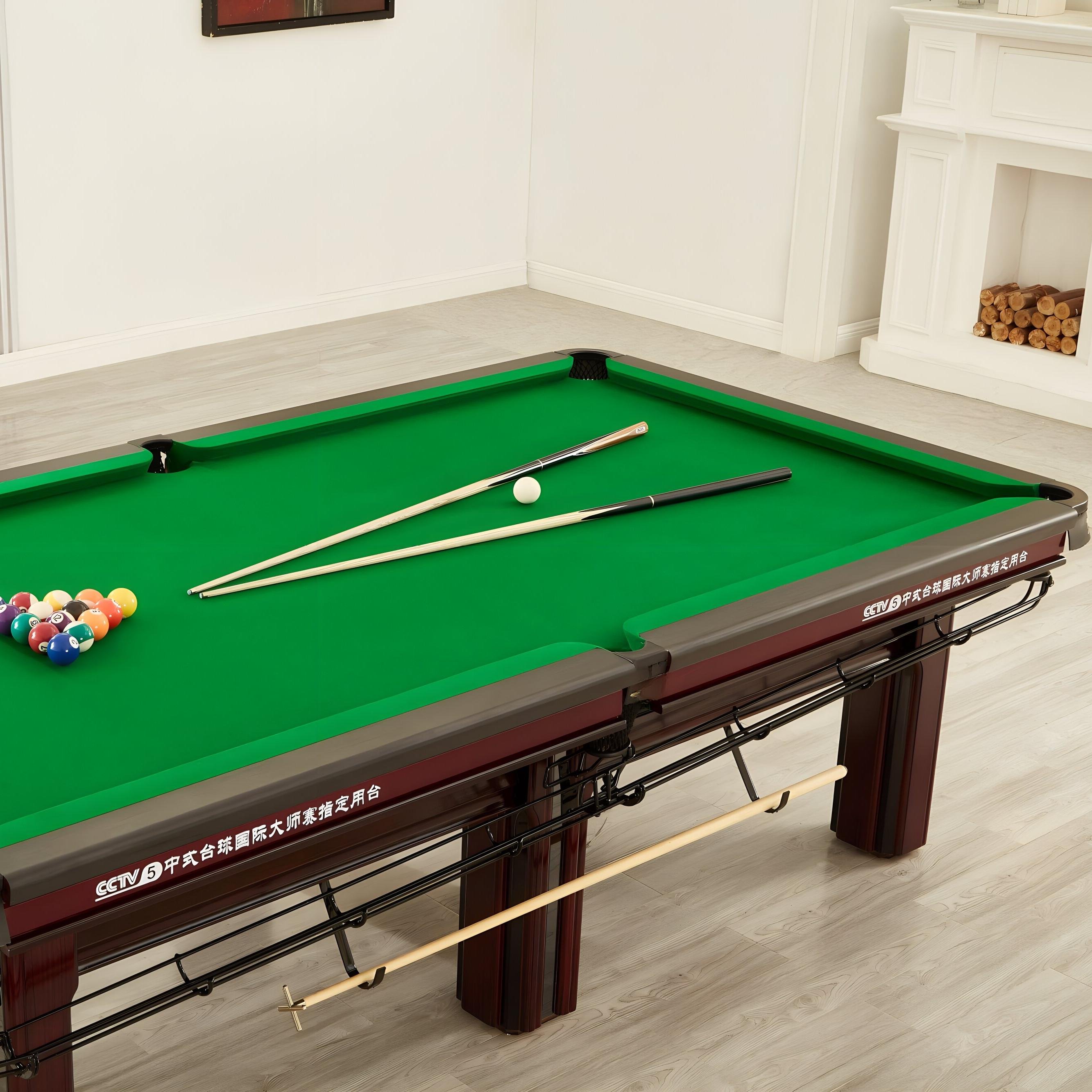 Customization Free Brand LOGO 9Ft Solid Wood Frame Indoor Billiard Table Profesional Mesa De Billar