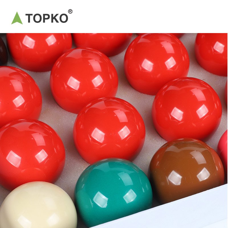 TOPKO High Quality Resin Pool Ball Billiard Ball 50.8mm 12pcs Per Set Pool Table Accessories Snooker Billiards Accessories