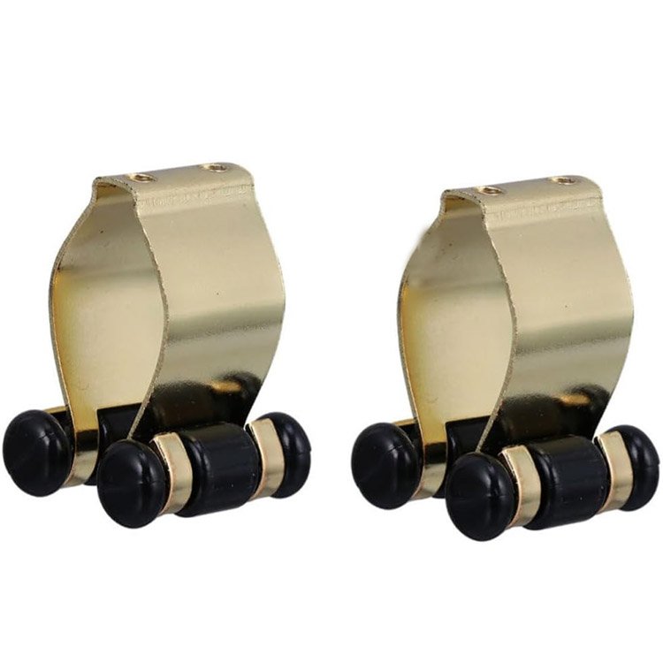 Wall- Mounted Adjustable Pool Snooker Billiard Table Cue Rack Parts Brass Cue Clips