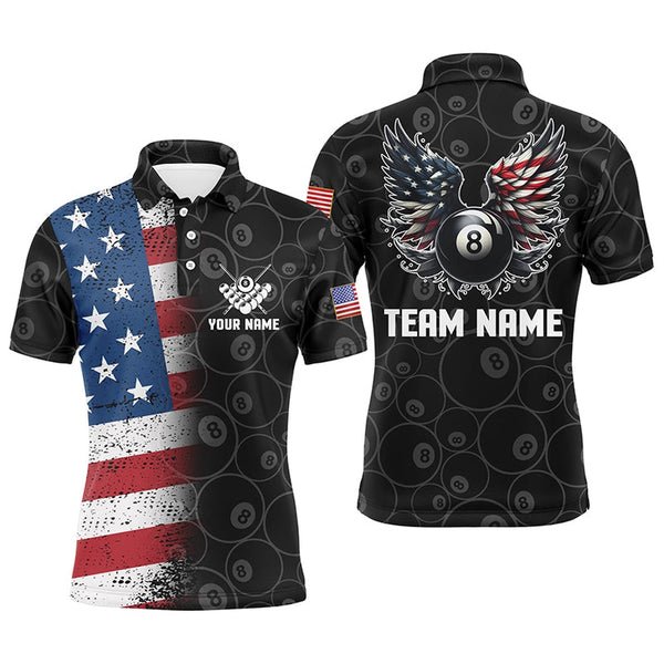 Wholesale Custom Sublimation Billiard Polo Shirts Jerseys Billiard Shirts For Team Design Logo Polo Snooker Shirt
