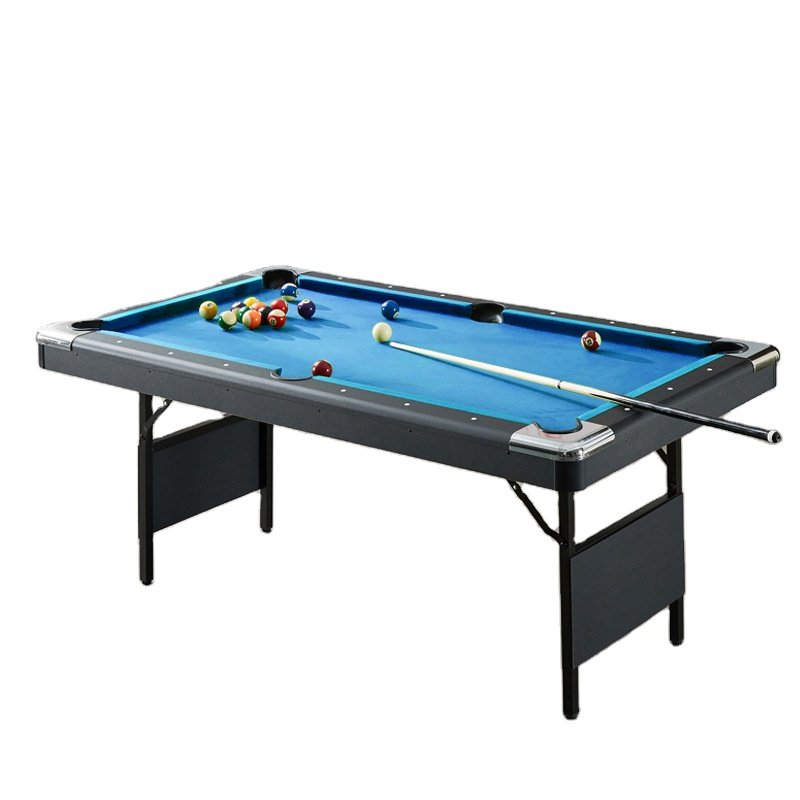 6ft Convertible Wooden Home Use Custom Foldable Legs Folding Snooker Pool Billiard Table For Sale