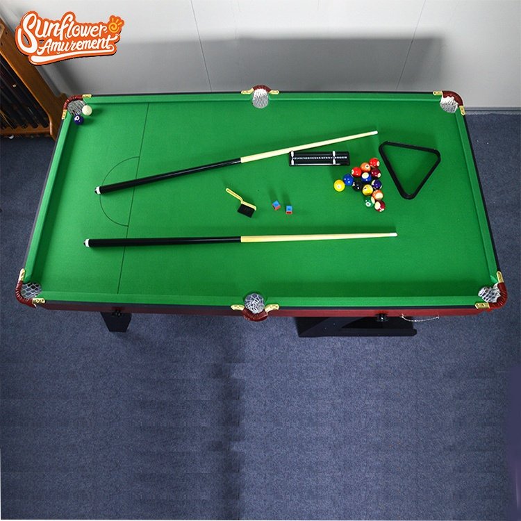 Game Machine For Game Center Amusement Equipment Folding Portable Standard Snooker Billiard Tables for Sale