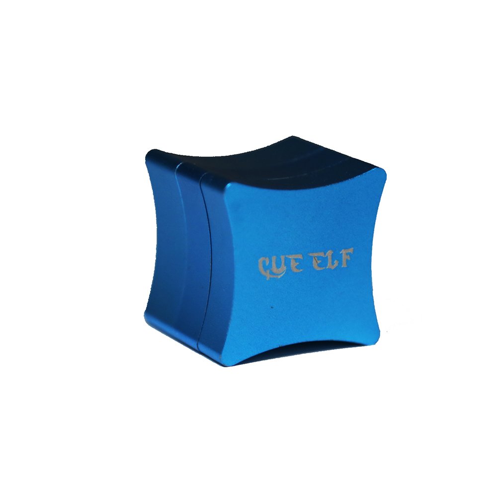 Xmlinco popular 3 layers blue color billiards chalk holder case with magnetic snooker/billiard pool chalk box