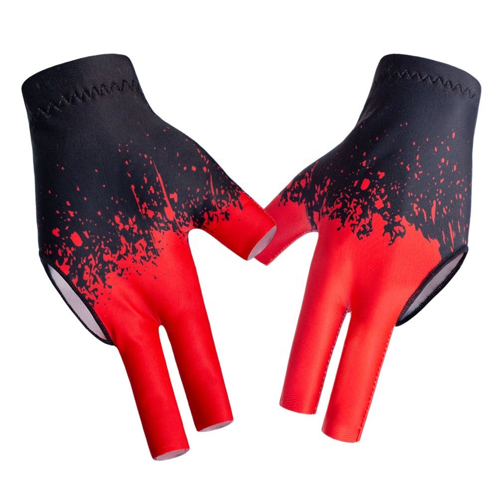 2023 New Arrived Fully Comfortable Custom logo Best selling Billiard Snooker Gloves