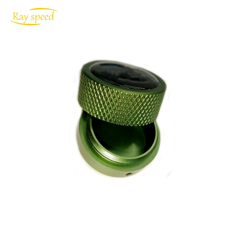 Rayspeed Upgrade Round Pool Cue Chalk Holder-Portable Cue Chalk Holder for Billiard Cue Billiard Snooker Accessory Non-magnetic