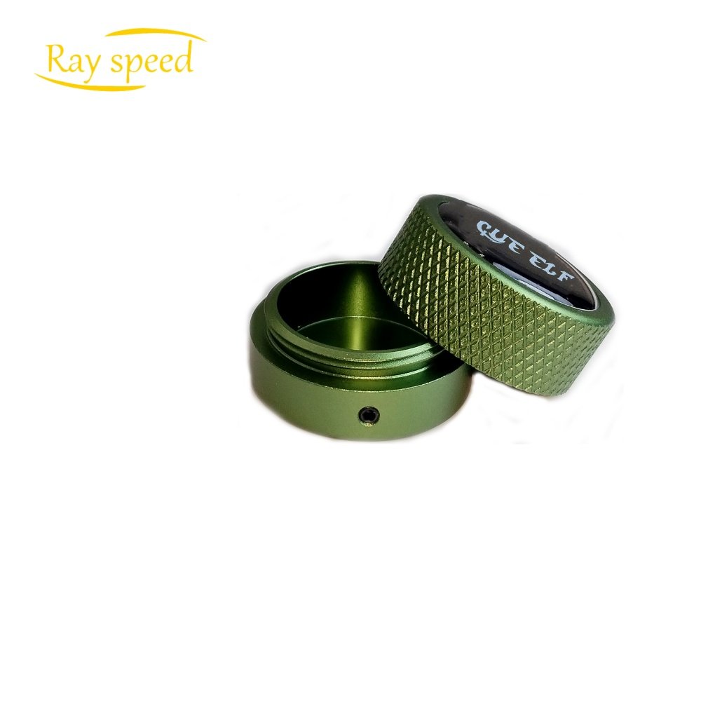 Rayspeed Upgrade Round Pool Cue Chalk Holder-Portable Cue Chalk Holder for Billiard Cue Billiard Snooker Accessory Non-magnetic
