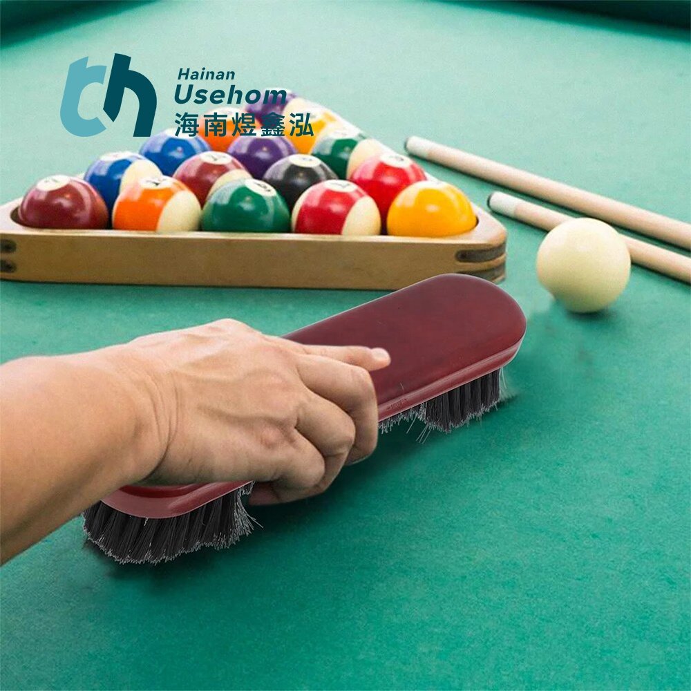 Hot Sale Billiard Accessories Snooker Pool Cue Towel Table Felt Cleaner Brush Kit Pool Table Brush