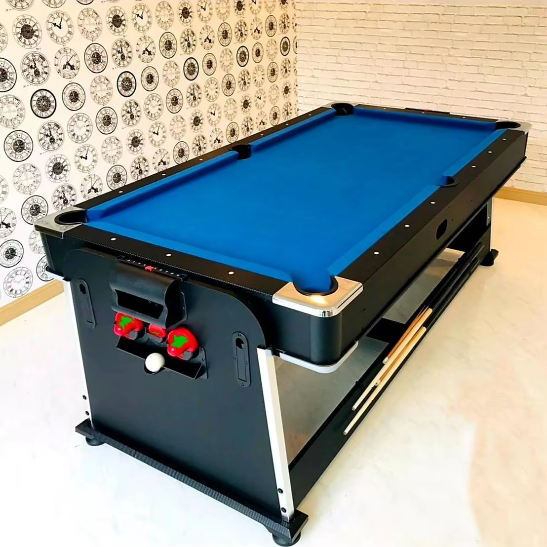 Hot-selling 7ft billiard table air hockey ping-pong functions 4 in 1 multi game table Snooker Pool table