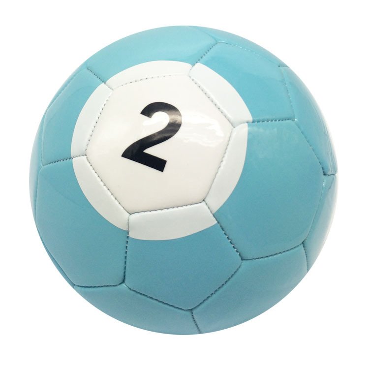 Factory Direct Sales Custom snooker Pool Ball Soccer Ball Size 2,3,4,5 PVC Footballs 32 Panels Rubber Bladder