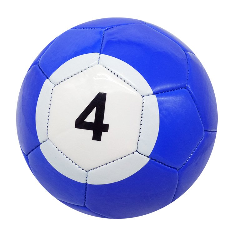 Factory Direct Sales Custom snooker Pool Ball Soccer Ball Size 2,3,4,5 PVC Footballs 32 Panels Rubber Bladder