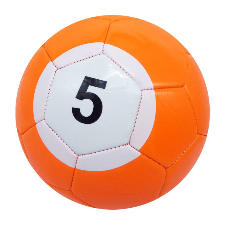 Factory Direct Sales Custom snooker Pool Ball Soccer Ball Size 2,3,4,5 PVC Footballs 32 Panels Rubber Bladder