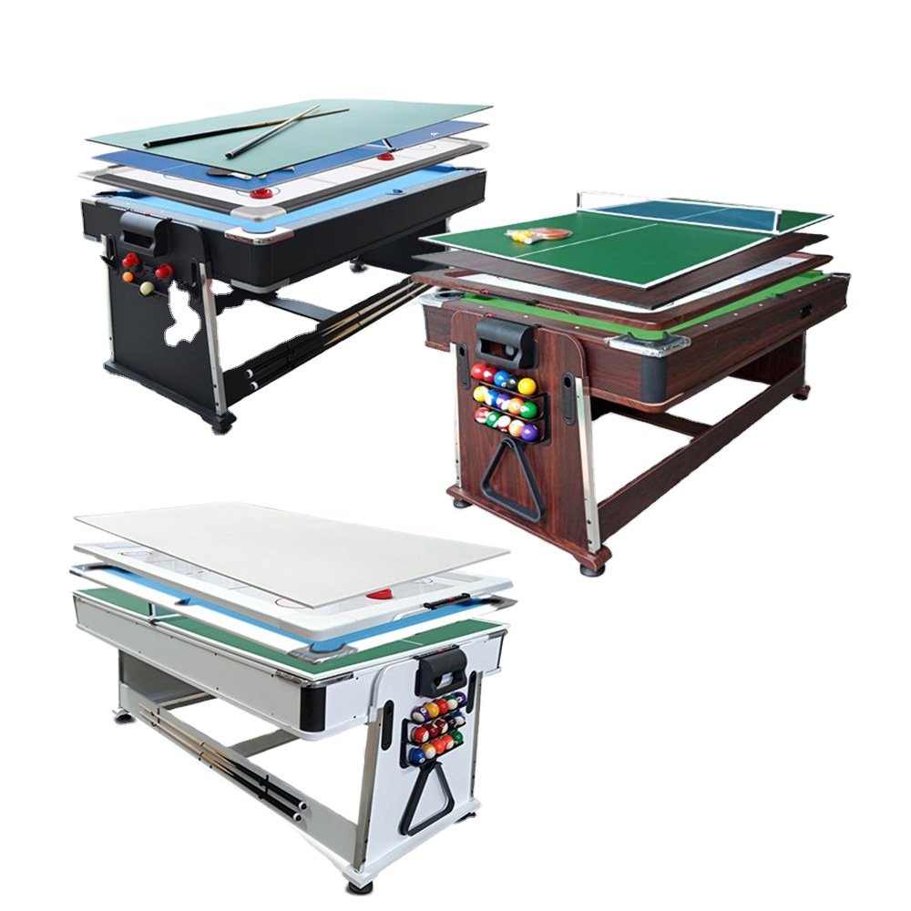 Multi Functional Snooker Billiard 4 in 1 Pool Table