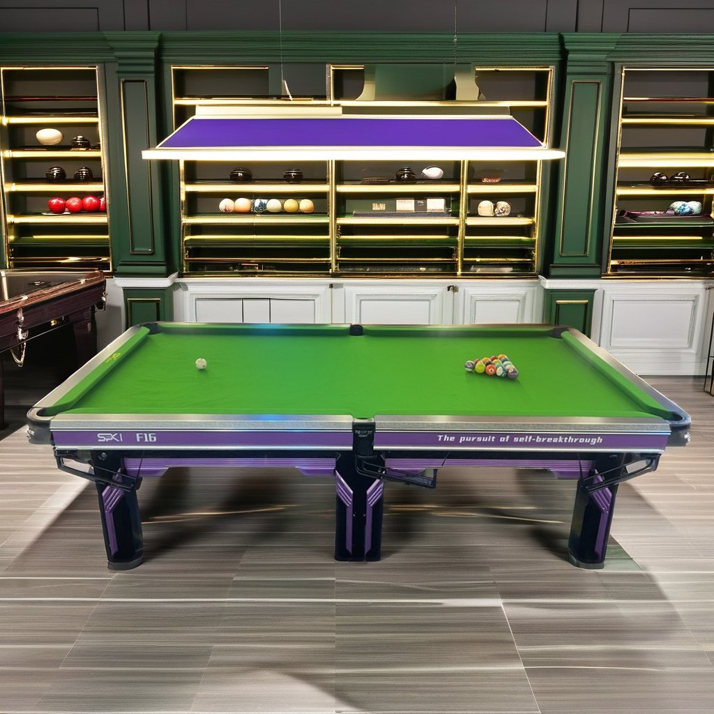 Indoor Luxury International Standard Wood Billiard / Standard Pool Billiard Table 9Ft Rasson