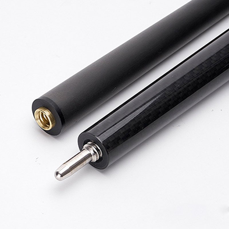 Good Straightness Carbon Fiber Pool Cue Shafts With 3/8-10 Joint Low Deflection Protaper Pool Cue Shaft