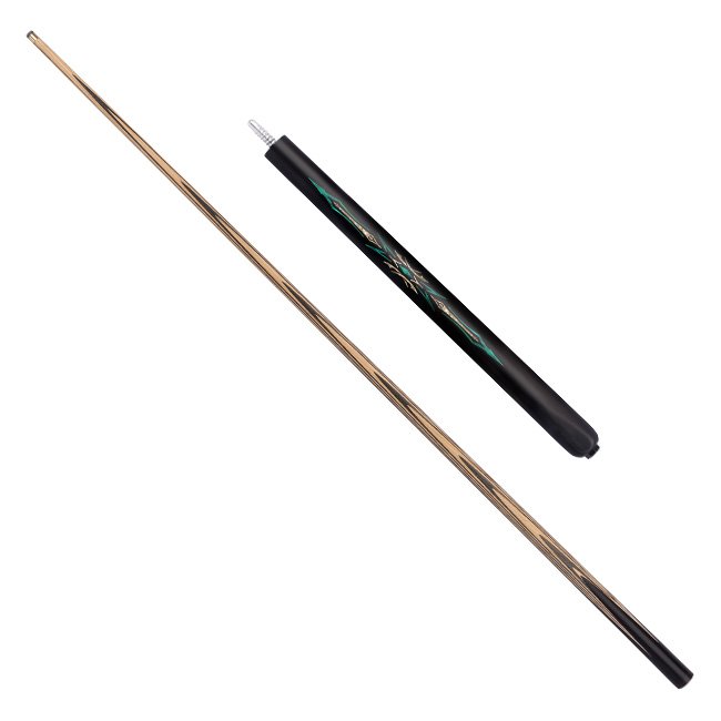 SK-067 Snooker Stick with 10mm White Wax Wood Technological Butt Sleeve Stainless Steel Joint Technological Pool Sport Accessory