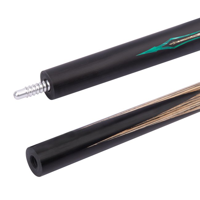 SK-067 Snooker Stick with 10mm White Wax Wood Technological Butt Sleeve Stainless Steel Joint Technological Pool Sport Accessory