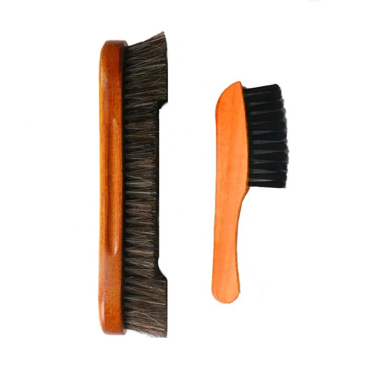 Billiard Pool Table Nylon Bristle Brush 12" Natural Wood Handle - Billiards Pool Snooker Accessories,Horsehair