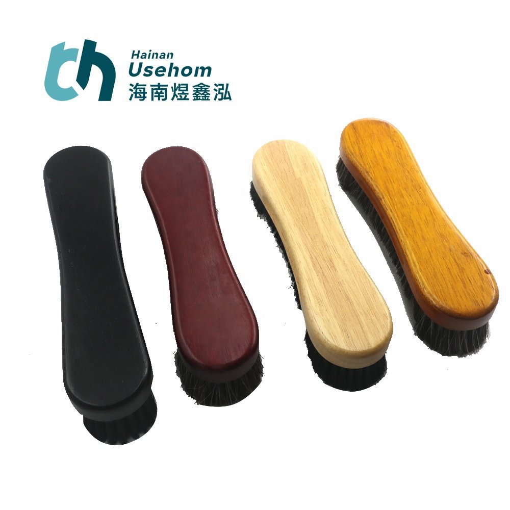 Billiard Pool Table Nylon Bristle Brush 12" Natural Wood Handle - Billiards Pool Snooker Accessories,Horsehair
