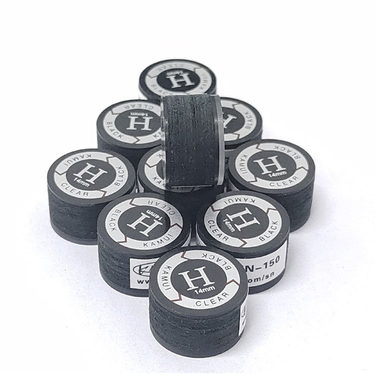 Ready for shipment Made in China H hardness Billard Cue Tip Layered Cue Tips