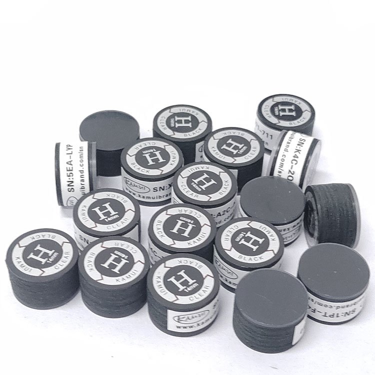 Ready for shipment Made in China H hardness Billard Cue Tip Layered Cue Tips