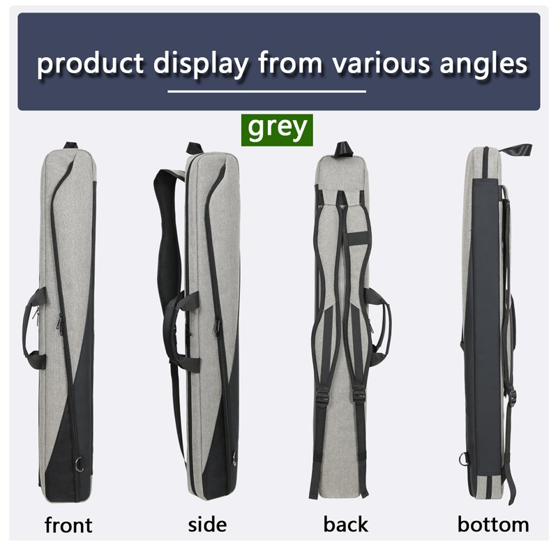 Custom Oxford Soft Shoulder Crossbody Bag Portable Large Capacity Waterproof Snooker & Billiard Cue Cases