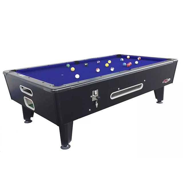 Italian Top Pool Coin Operated Snooker & Billiard Table High Quality Evergreen single piece Slate Black Color 6 FT