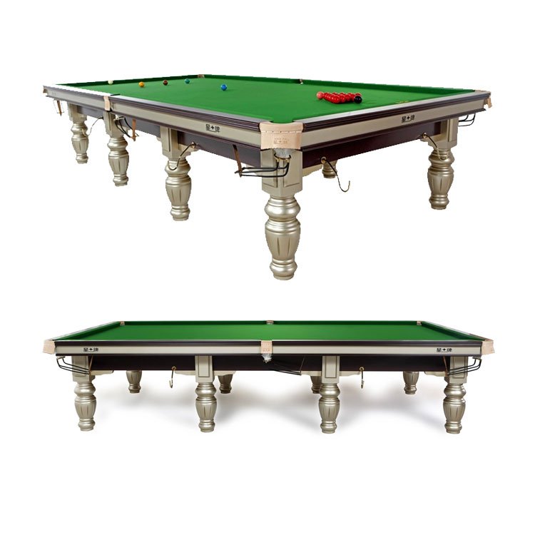 Professional Modern design high quality international standard size 12ft snooker pool table